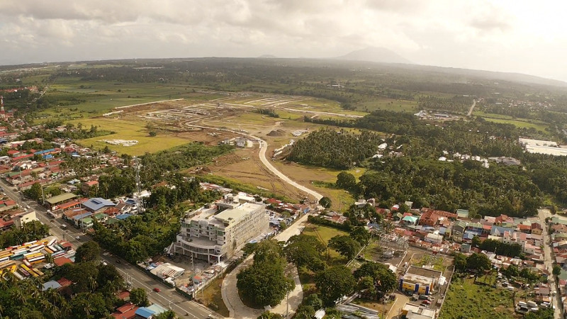 the villages at lipa aerial shot